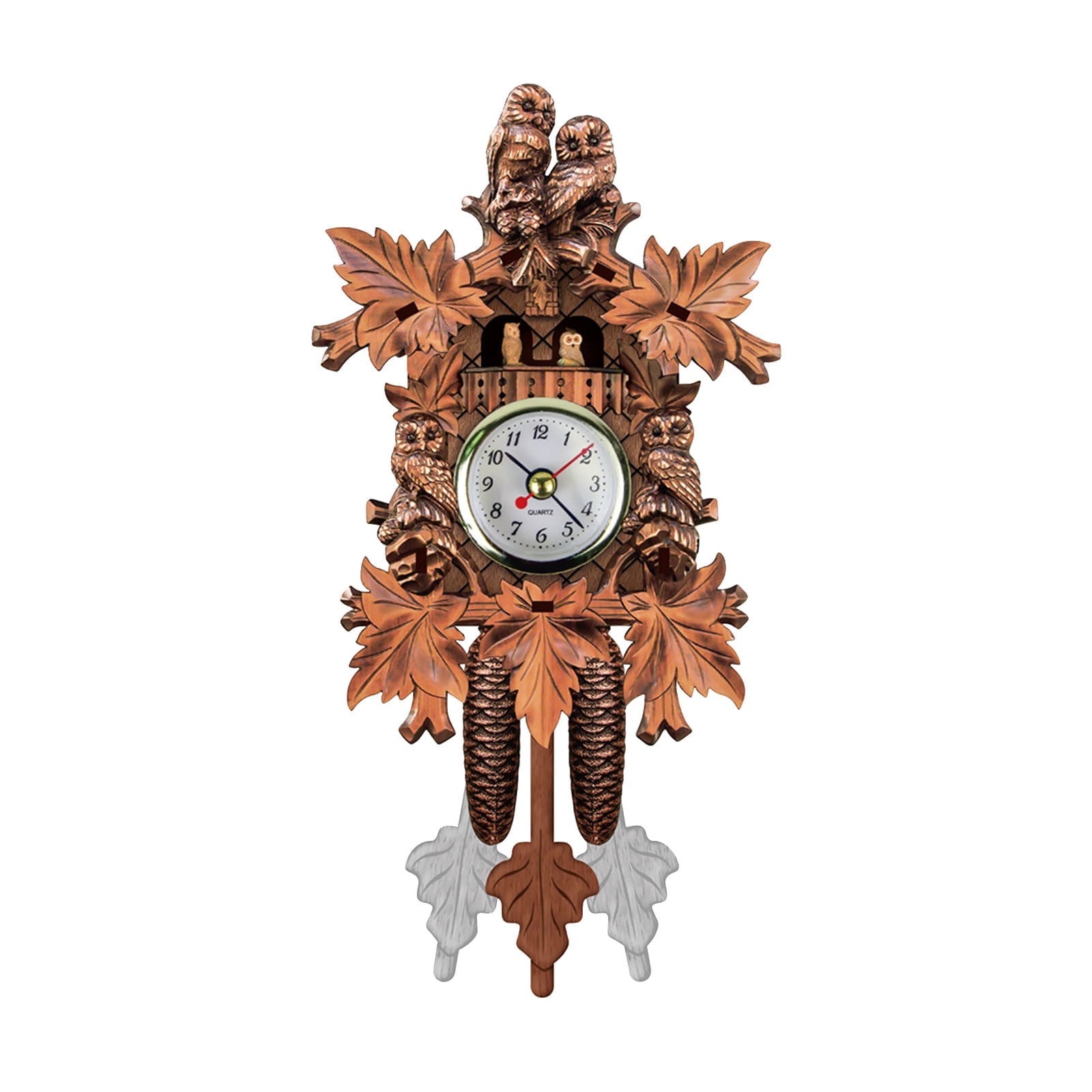 Cuckoo Cuckoo Wall Clock Chime Alarm Clock Retro Clock Wooden Living Room Clock,Wood Clock Wall Decor, Usupdd 2025 Cuckoo Cuckoo Wall Clock Chime