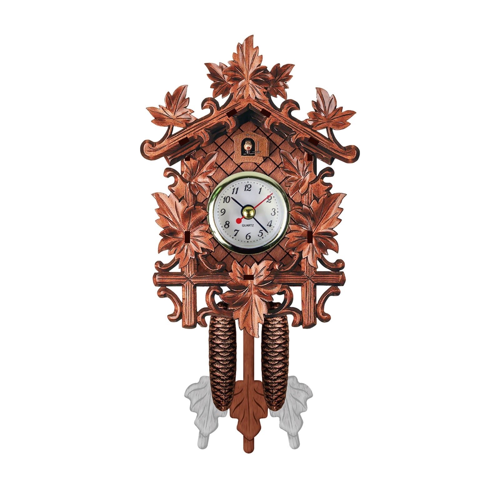 Cuckoo Cuckoo Wall Clock Chime Alarm Clock Retro Clock Wooden Living Room Clock,Wood Clock Wall Decor, Usupdd 2025 Cuckoo Cuckoo Wall Clock Chime