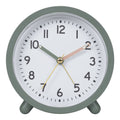 MainStays Green Mini Analog Alarm Clock