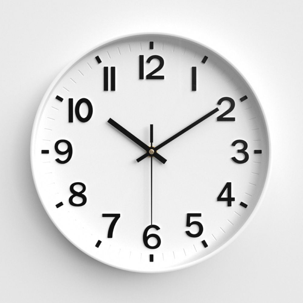 Sanmadrola Wall Clocks Battery Operated,12 inch Silent Non Ticking Modern Wall Clock for Living Room Bedroom Kitchen Office Classroom Decor Glass Front Olive Green with Gold Frame